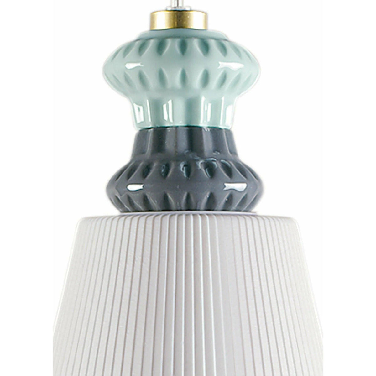 Lladro - Belle de Nuit Ceiling Lamp with Lithophane - 01023395 | Montreal Lighting & Hardware