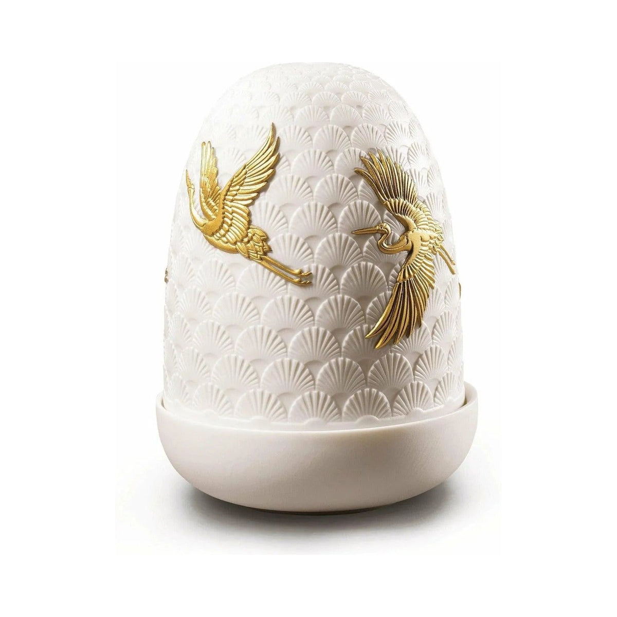 Lladro - Cranes Dome Table Lamp - 01023923 | Montreal Lighting & Hardware