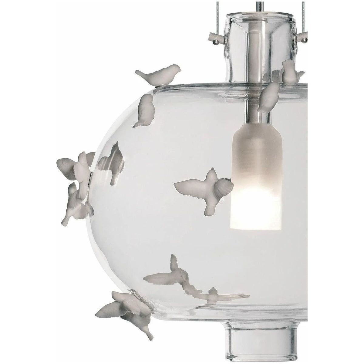 Lladro - Freeze Frame Birds Ceiling Lamp - 01017047 | Montreal Lighting & Hardware