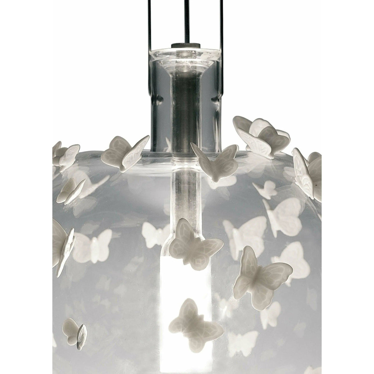 Lladro - Freeze Frame Butterflies Ceiling Lamp - 01017048 | Montreal Lighting & Hardware