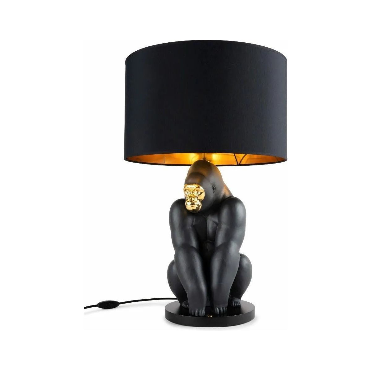 Lladro - Gorilla Table Lamp - 01024168 | Montreal Lighting & Hardware