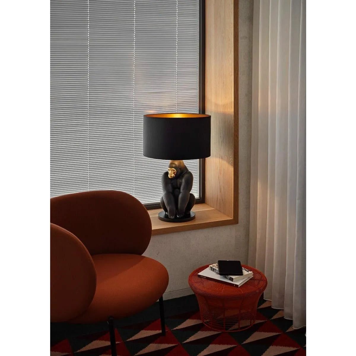 Lladro - Gorilla Table Lamp - 01024168 | Montreal Lighting & Hardware