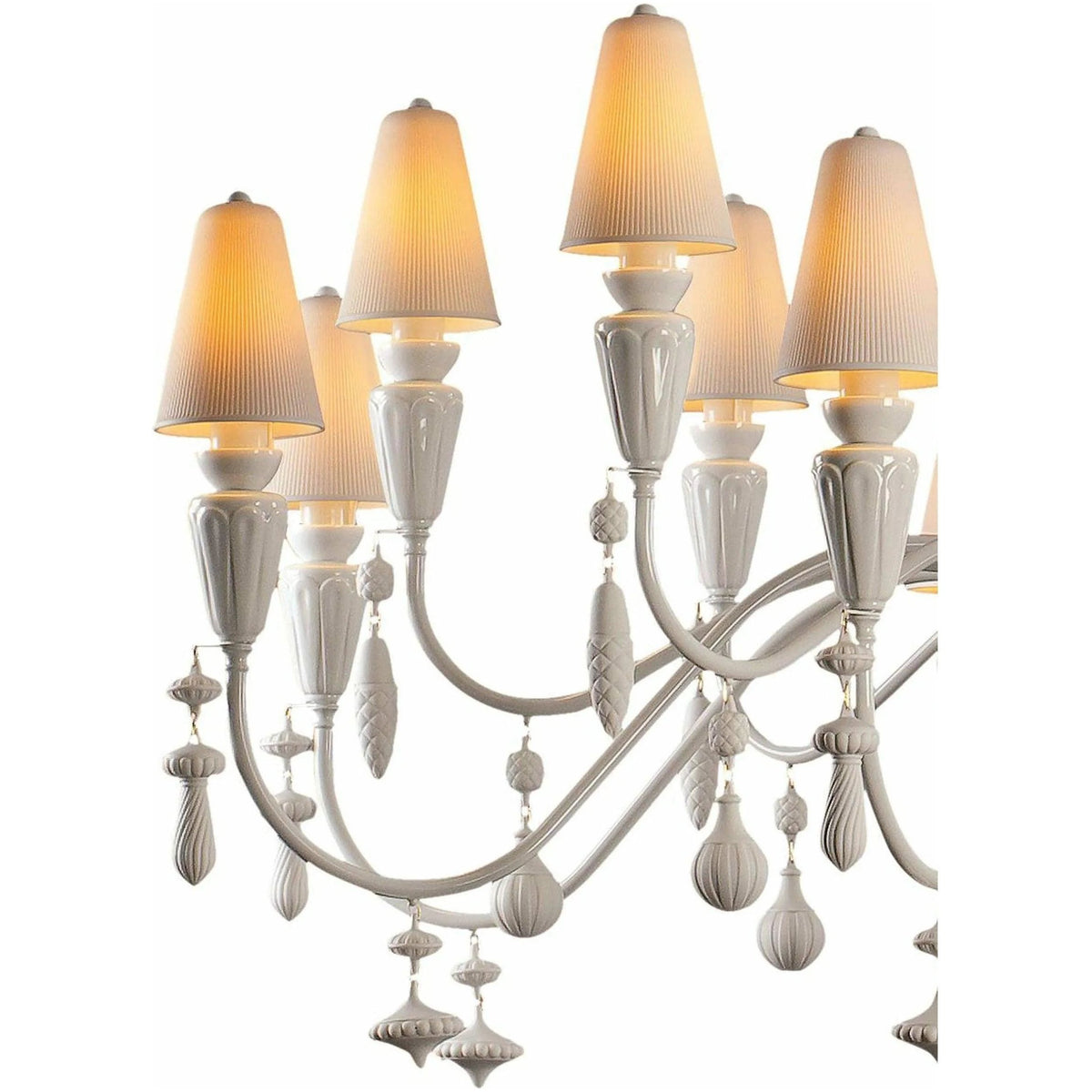 Lladro - Ivy & Seed 16 Lights Chandelier - 01023856 | Montreal Lighting & Hardware