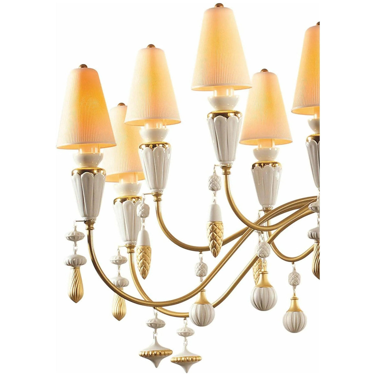 Lladro - Ivy & Seed 16 Lights Chandelier - 01023856 | Montreal Lighting & Hardware