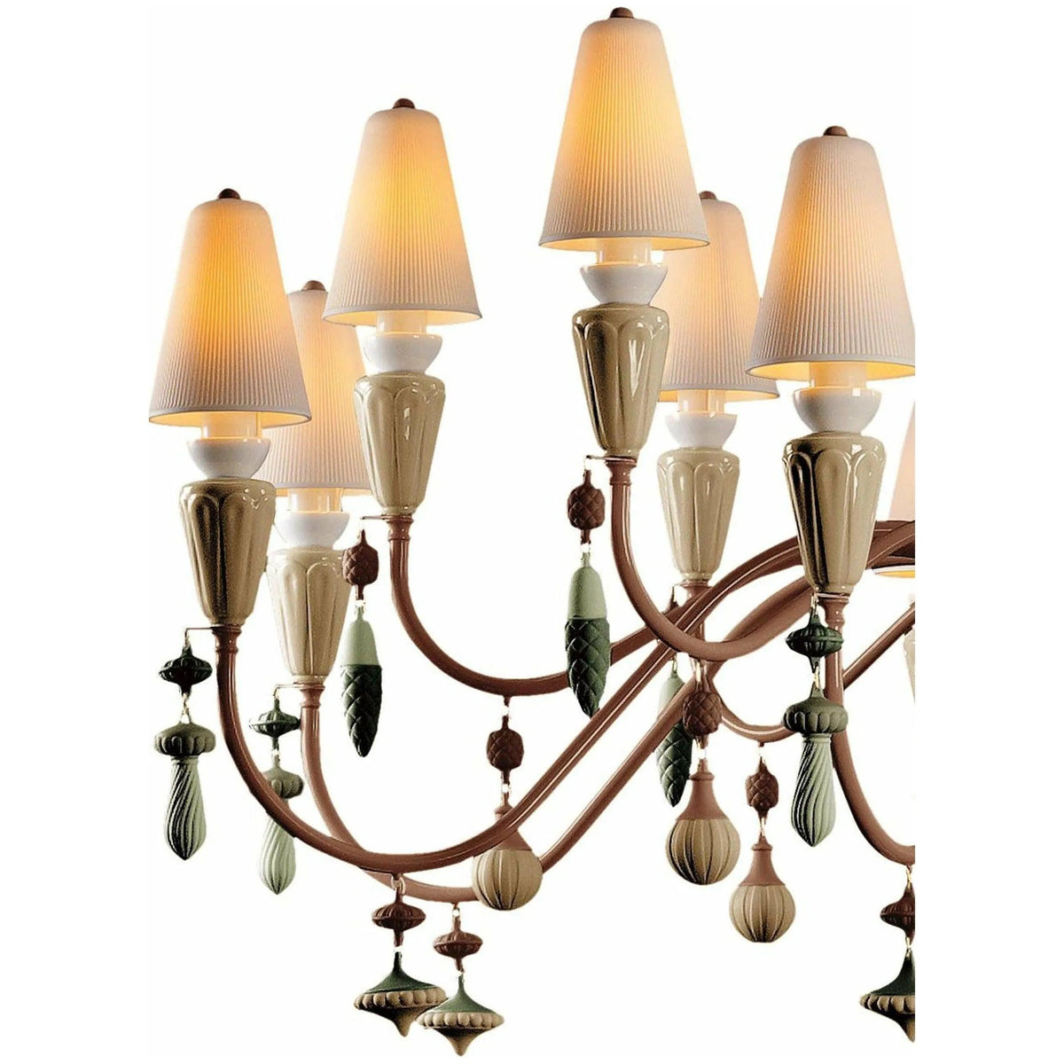 Lladro - Ivy & Seed 16 Lights Chandelier - 01023856 | Montreal Lighting & Hardware