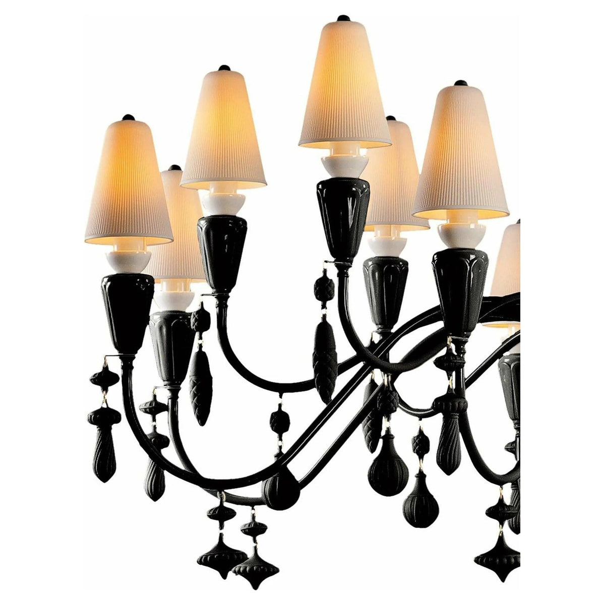 Lladro - Ivy & Seed 16 Lights Chandelier - 01023856 | Montreal Lighting & Hardware