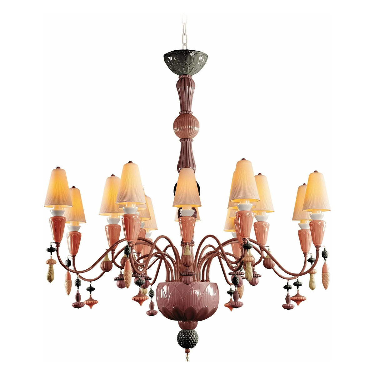 Lladro - Ivy & Seed 16 Lights Chandelier - 01023856 | Montreal Lighting & Hardware