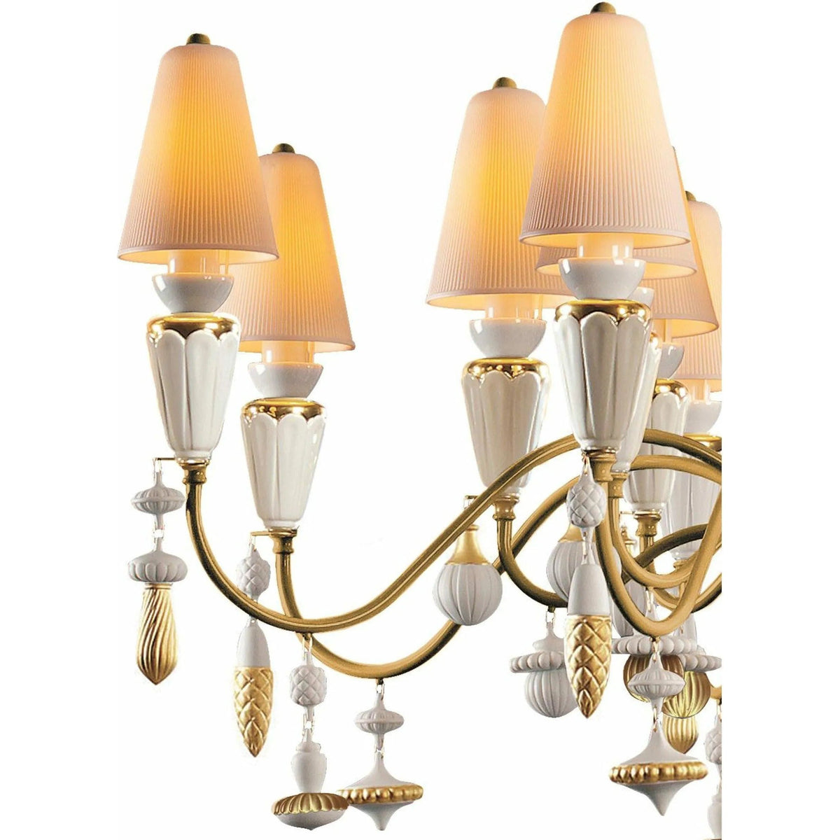 Lladro - Ivy & Seed 16 Lights Chandelier - 01023856 | Montreal Lighting & Hardware