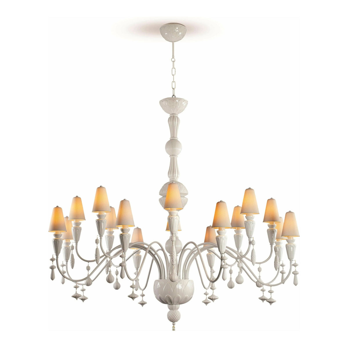 Lladro - Ivy & Seed 16 Lights Chandelier - 01023871 | Montreal Lighting & Hardware