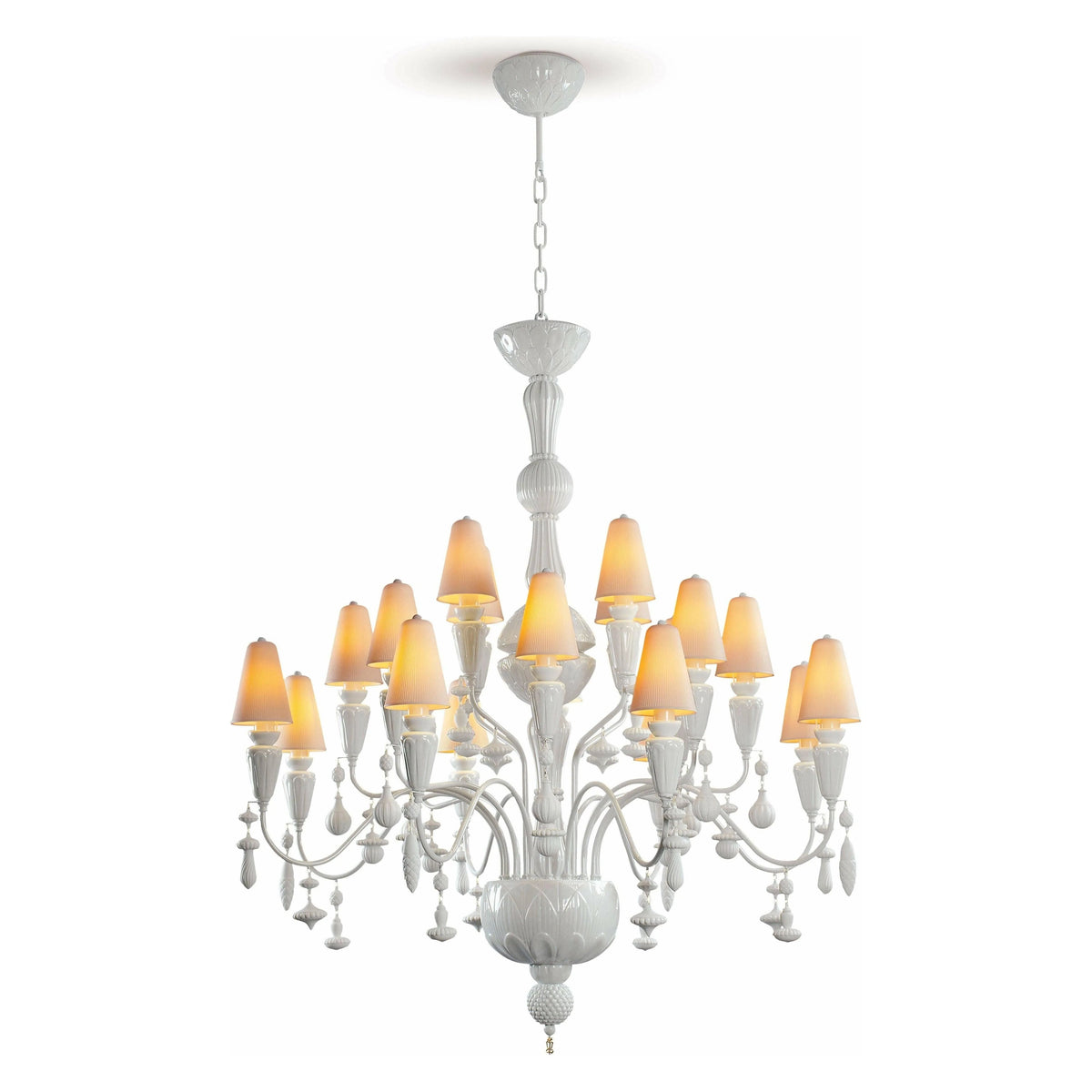 Lladro - Ivy & Seed 20 Lights Chandelier - 01023817 | Montreal Lighting & Hardware