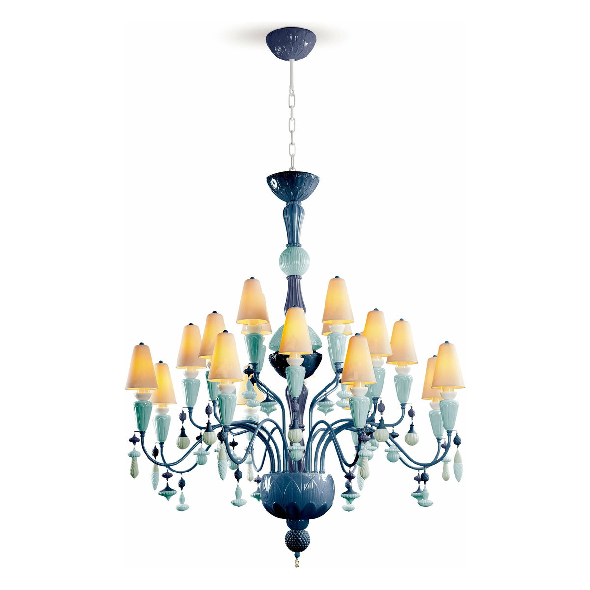 Lladro - Ivy & Seed 20 Lights Chandelier - 01023829 | Montreal Lighting & Hardware