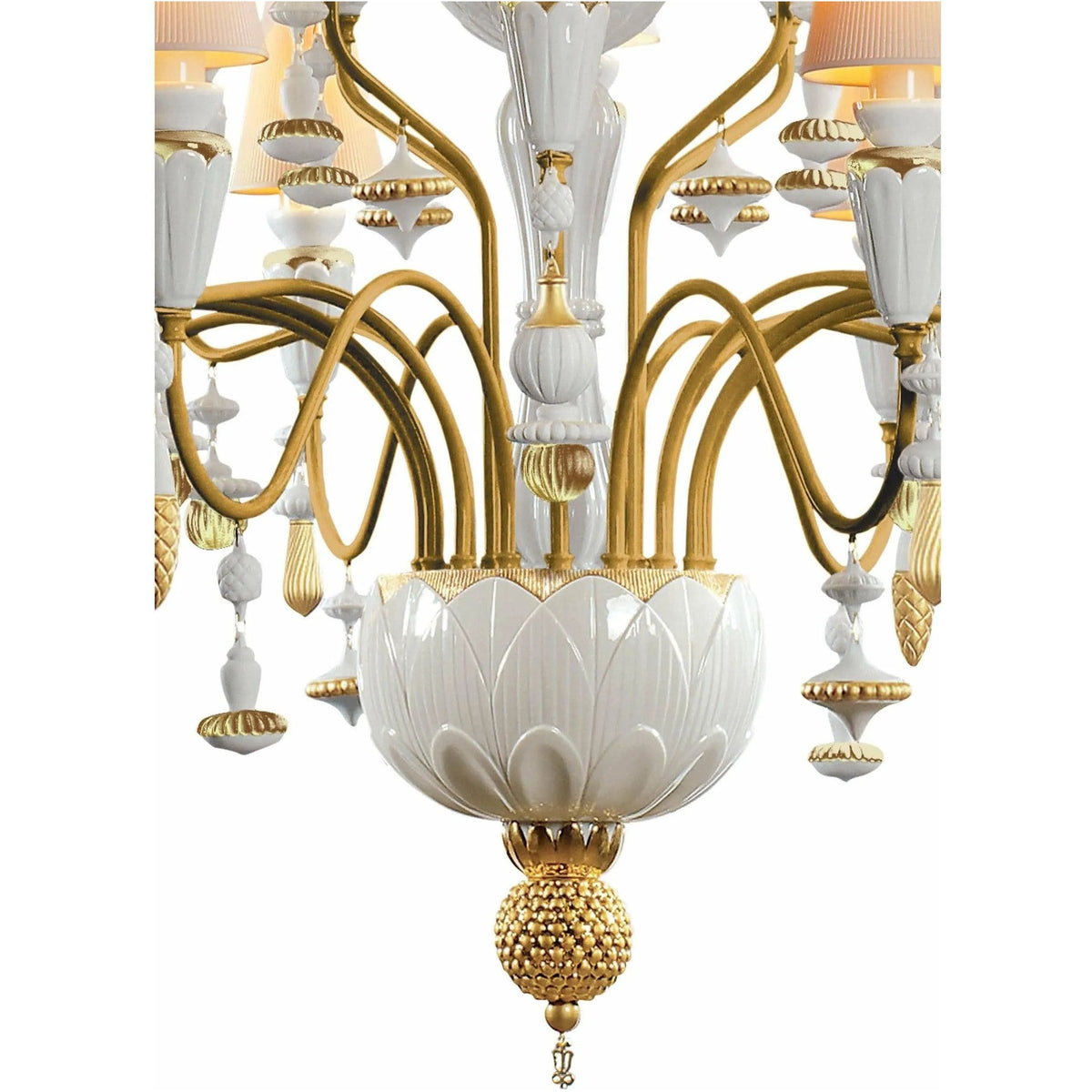 Lladro - Ivy & Seed 20 Lights Chandelier - 01023832 | Montreal Lighting & Hardware