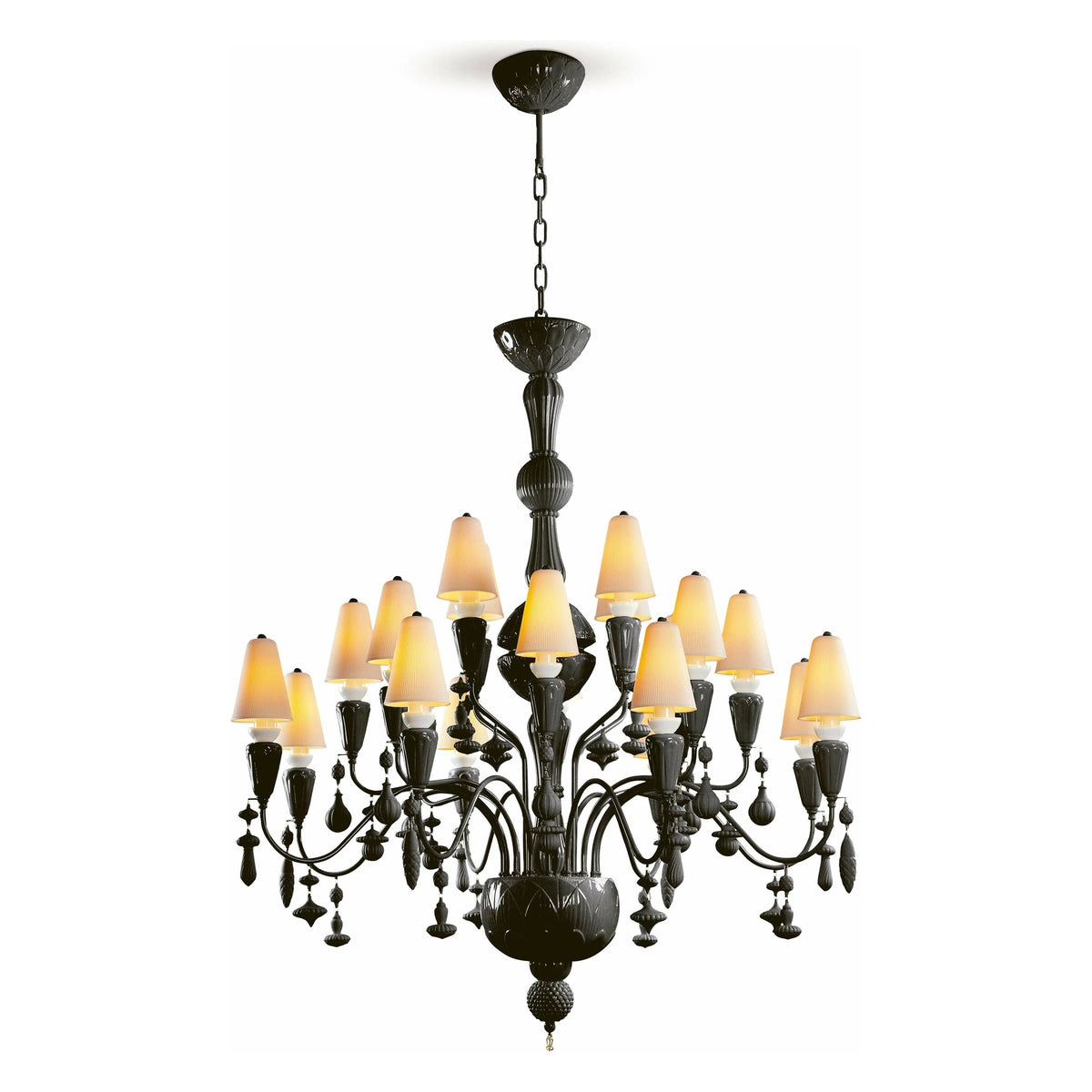 Lladro - Ivy & Seed 20 Lights Chandelier - 01023832 | Montreal Lighting & Hardware