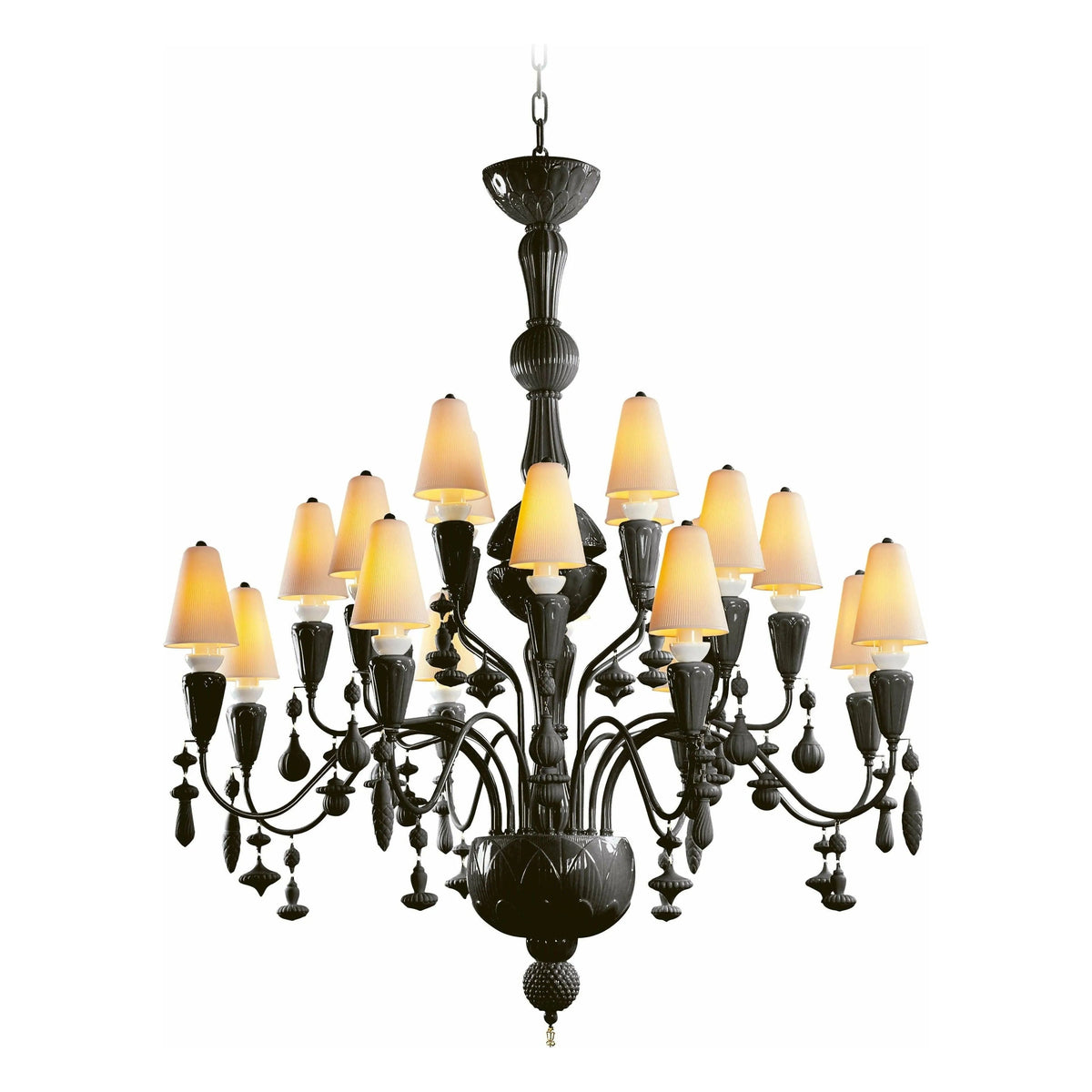 Lladro - Ivy & Seed 20 Lights Chandelier - 01023832 | Montreal Lighting & Hardware