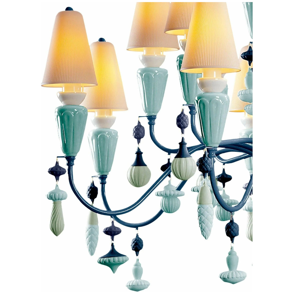 Lladro - Ivy & Seed 20 Lights Chandelier - 01023832 | Montreal Lighting & Hardware