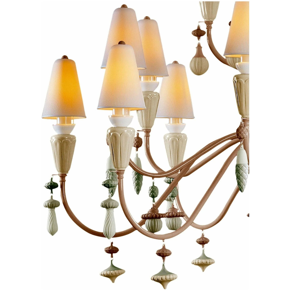 Lladro - Ivy & Seed 32 Lights Chandelier - 01023844 | Montreal Lighting & Hardware