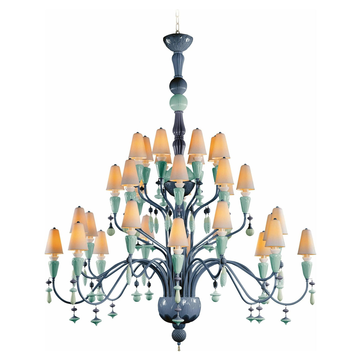 Lladro - Ivy & Seed 32 Lights Chandelier - 01023844 | Montreal Lighting & Hardware