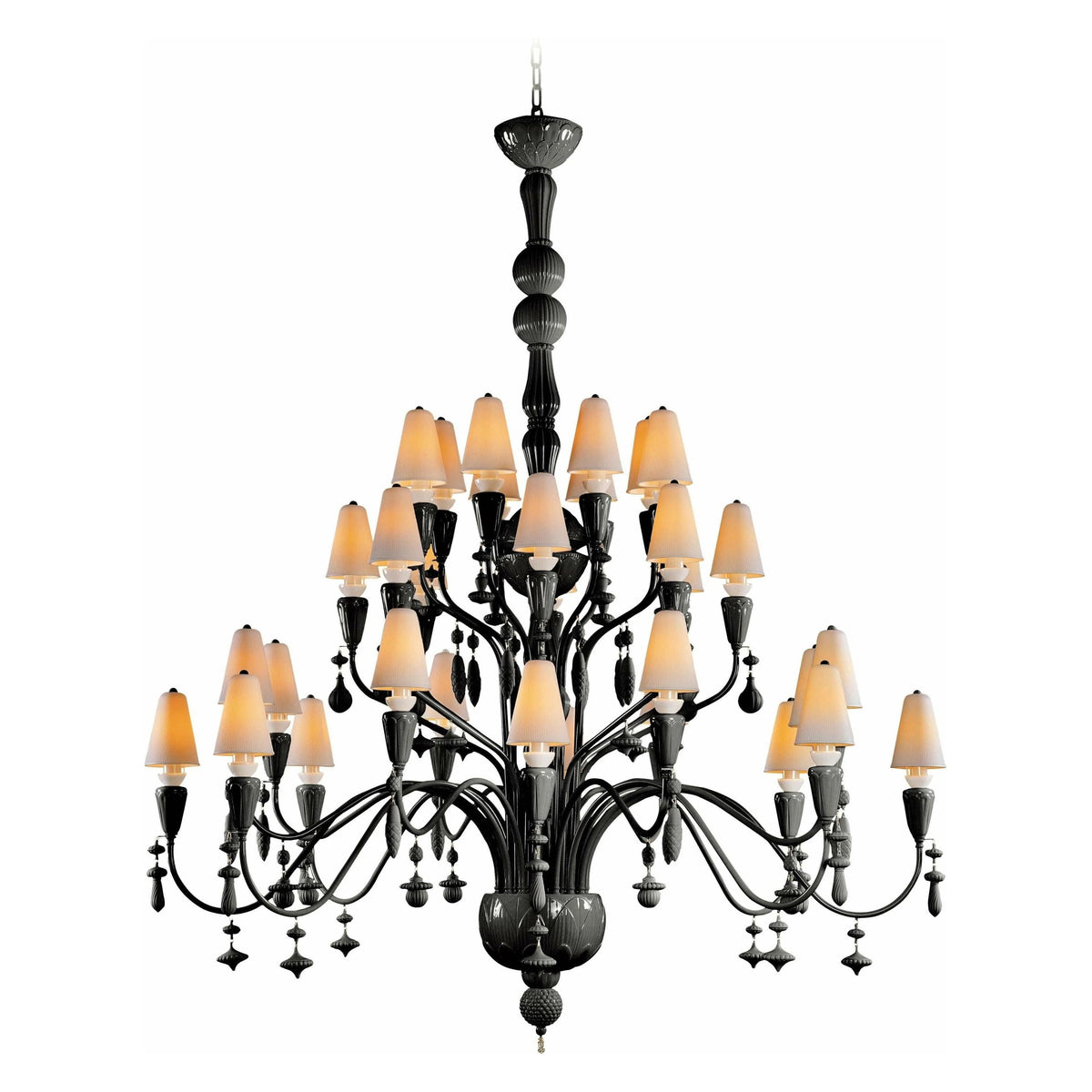 Lladro - Ivy & Seed 32 Lights Chandelier - 01023844 | Montreal Lighting & Hardware