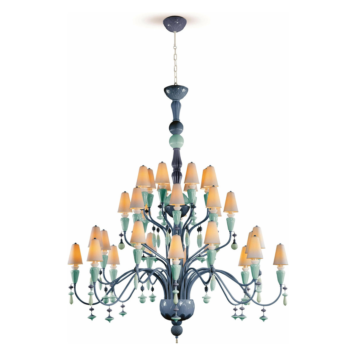 Lladro - Ivy & Seed 32 Lights Chandelier - 01023847 | Montreal Lighting & Hardware