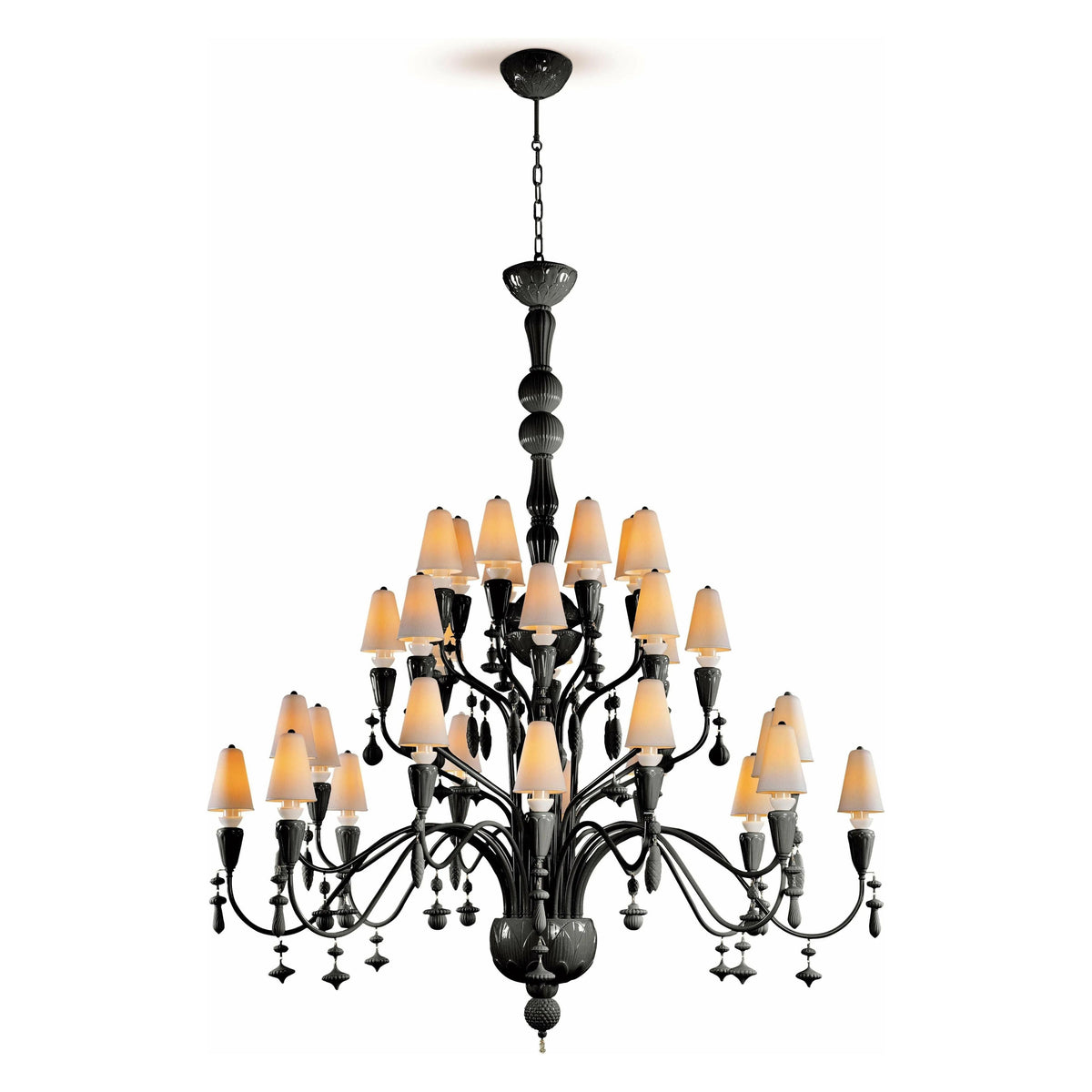 Lladro - Ivy & Seed 32 Lights Chandelier - 01023850 | Montreal Lighting & Hardware