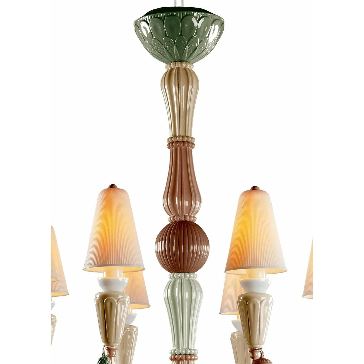 Lladro - Ivy & Seed 8 Lights Chandelier - 01023799 | Montreal Lighting & Hardware