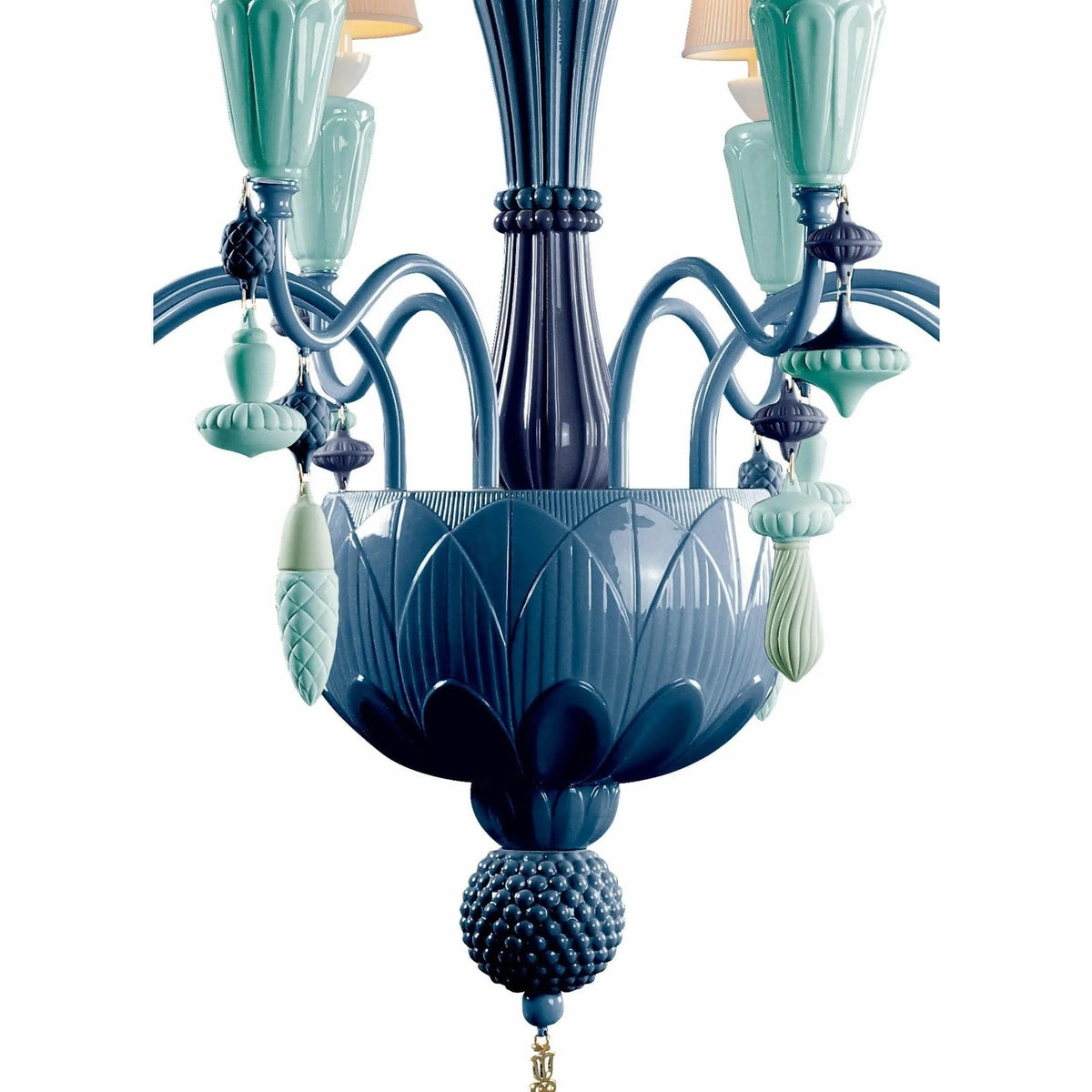 Lladro - Ivy & Seed 8 Lights Chandelier - 01023799 | Montreal Lighting & Hardware