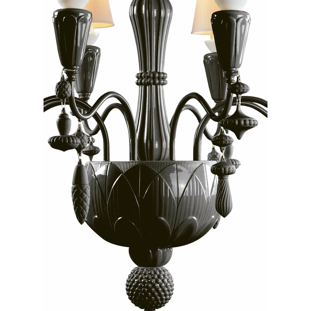 Lladro - Ivy & Seed 8 Lights Chandelier - 01023799 | Montreal Lighting & Hardware