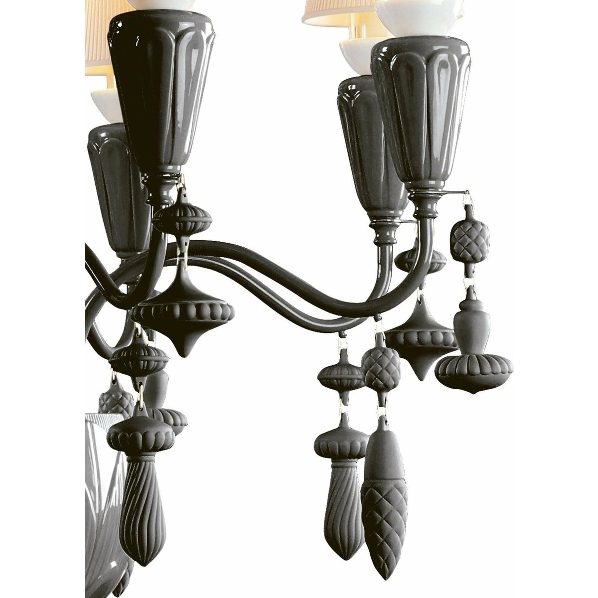 Lladro - Ivy & Seed 8 Lights Chandelier - 01023799 | Montreal Lighting & Hardware