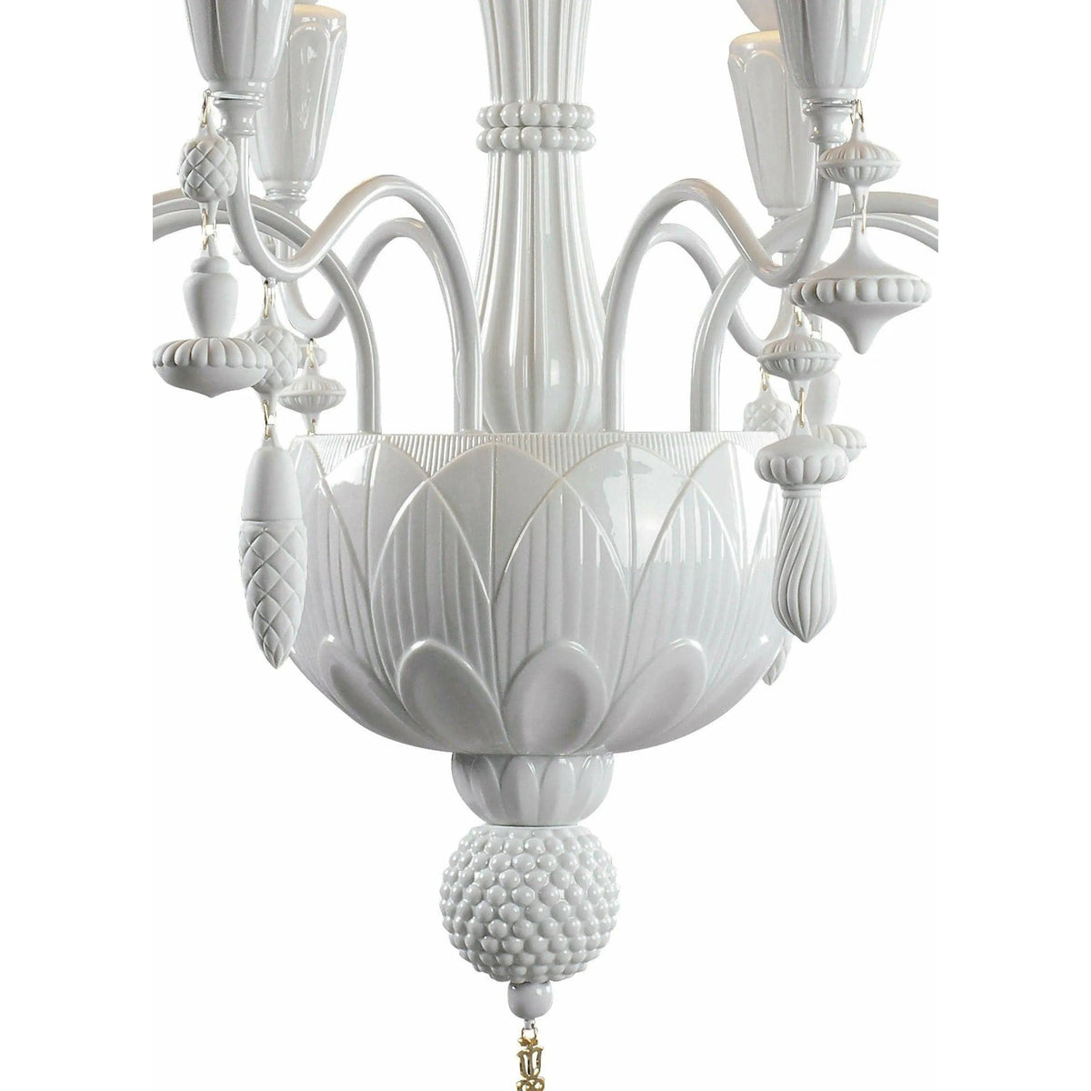 Lladro - Ivy & Seed 8 Lights Chandelier - 01023799 | Montreal Lighting & Hardware