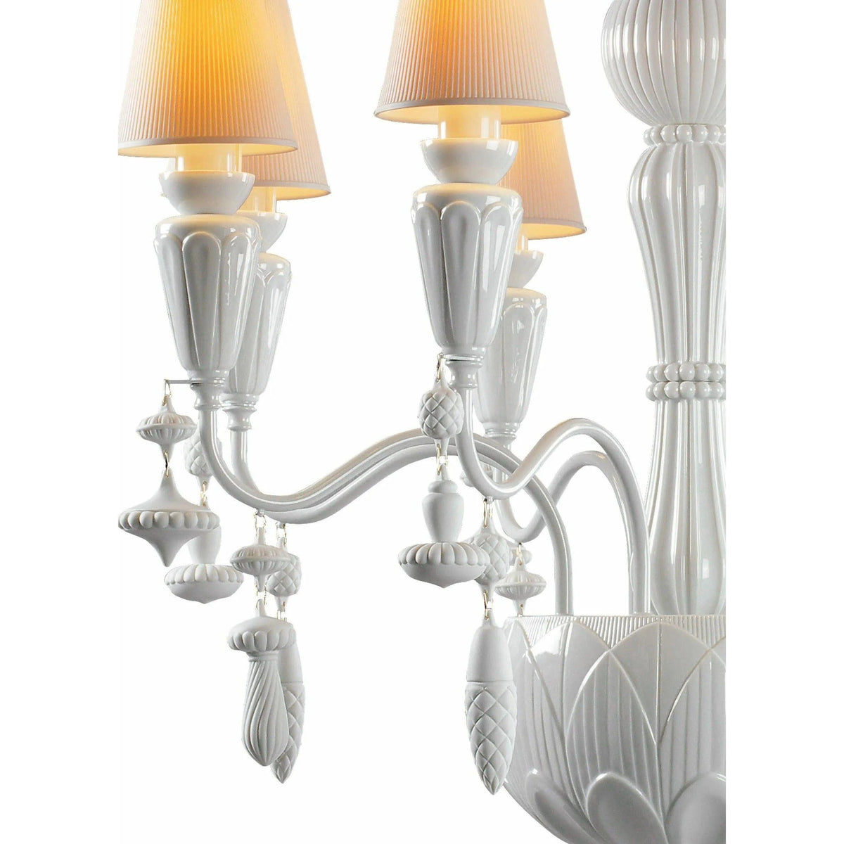 Lladro - Ivy & Seed 8 Lights Chandelier - 01023799 | Montreal Lighting & Hardware