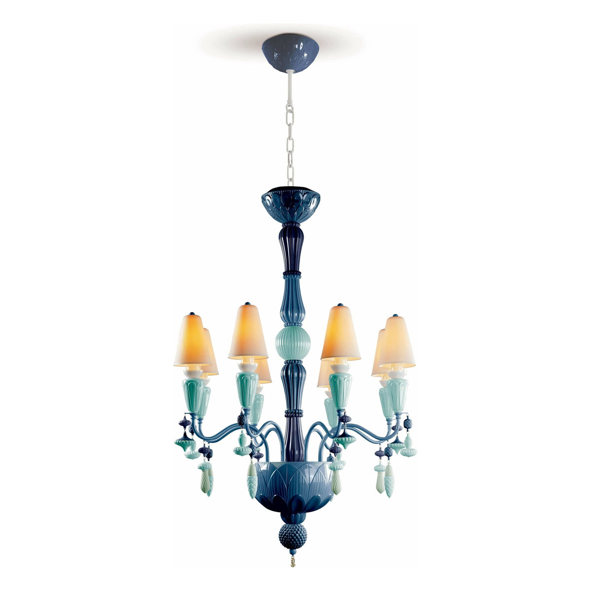 Lladro - Ivy & Seed 8 Lights Chandelier - 01023811 | Montreal Lighting & Hardware