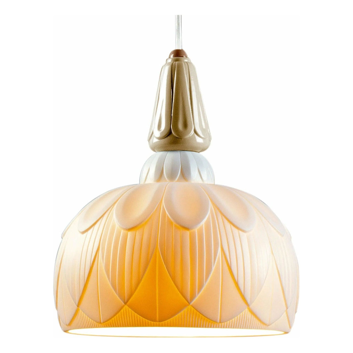 Lladro - Ivy & Seed Single Ceiling Lamp - 01023892 | Montreal Lighting & Hardware