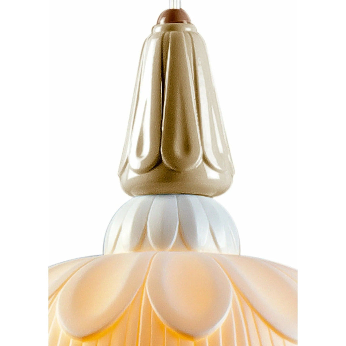 Lladro - Ivy & Seed Single Ceiling Lamp - 01023892 | Montreal Lighting & Hardware