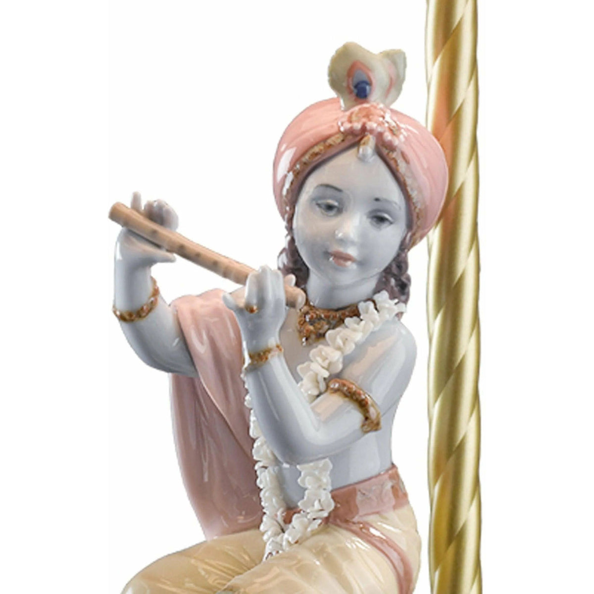 Lladro - Lord Krishna Table Lamp - 01023106 | Montreal Lighting & Hardware