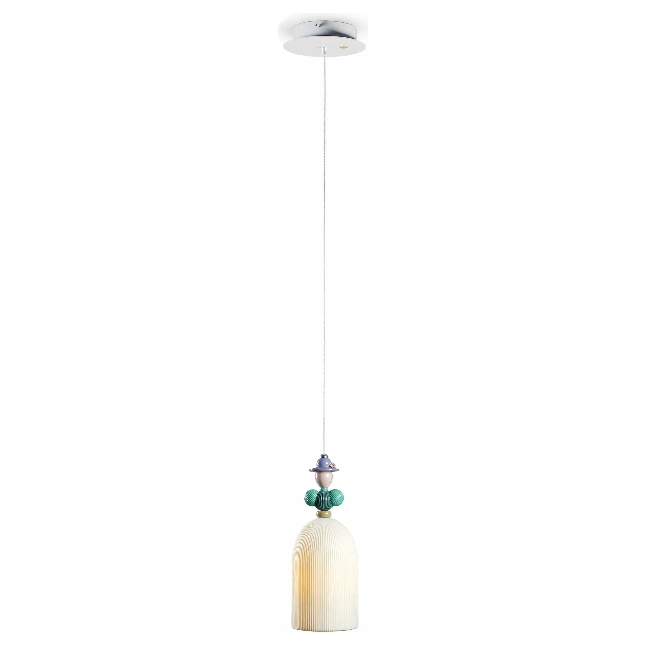 Lladro - Mademoiselle Béatrice Ceiling Lamp - 01023534 | Montreal Lighting & Hardware