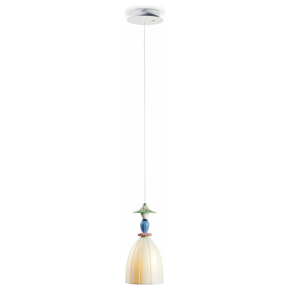 Lladro - Mademoiselle Daniela Ceiling Lamp - 01023540 | Montreal Lighting & Hardware