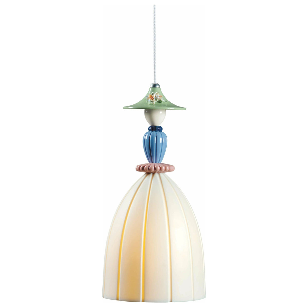 Lladro - Mademoiselle Daniela Ceiling Lamp - 01023540 | Montreal Lighting & Hardware