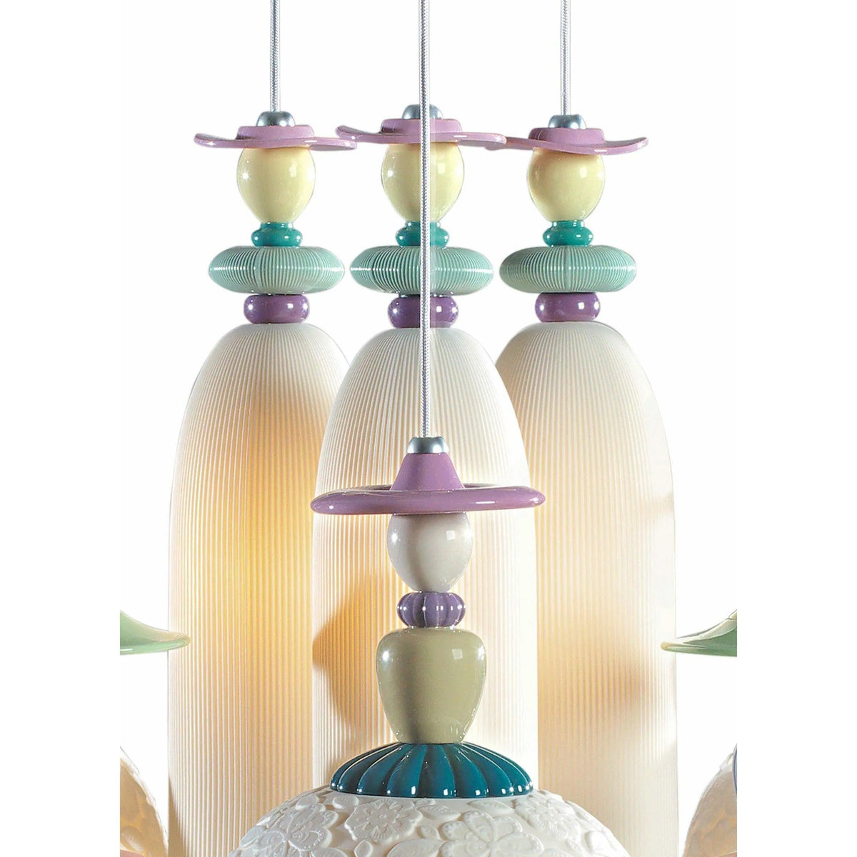 Lladro - Madermoiselle 9 Lights Seaside Dreams Chandelier - 01023543 | Montreal Lighting & Hardware