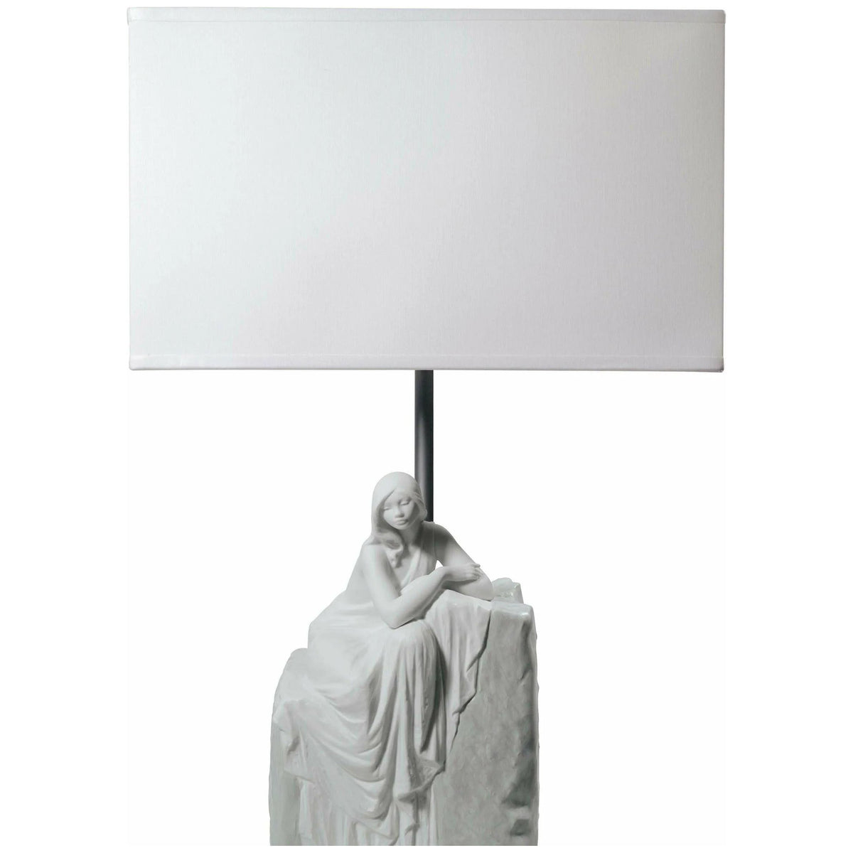 Lladro - Meditating Woman I Table Lamp - 01008553 | Montreal Lighting & Hardware