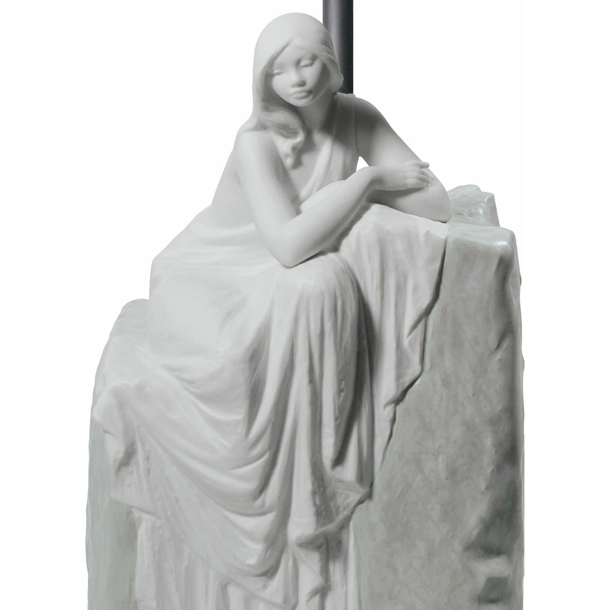 Lladro - Meditating Woman I Table Lamp - 01008553 | Montreal Lighting & Hardware