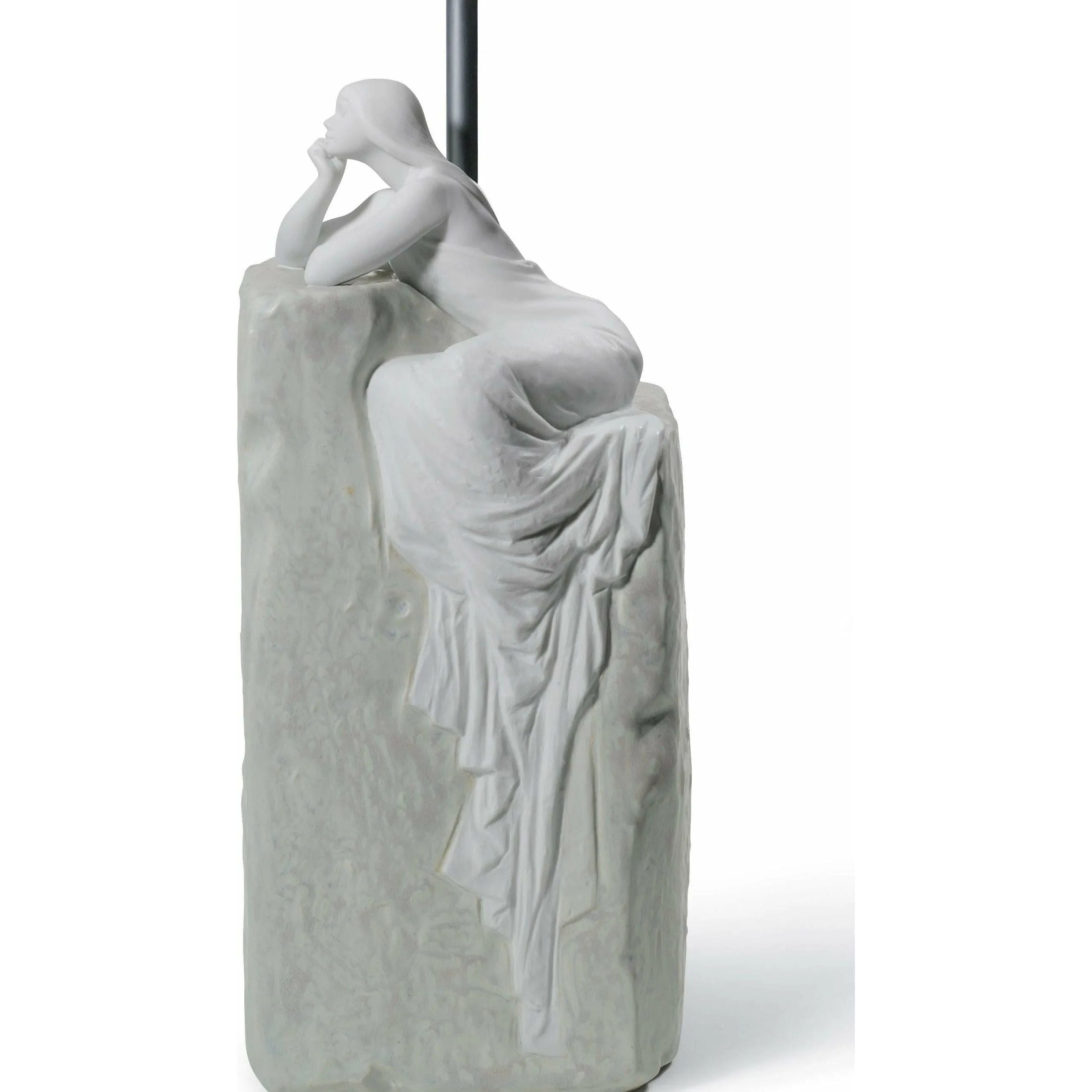 Lladro - Meditating Woman II Table Lamp - 01008554 | Montreal Lighting & Hardware