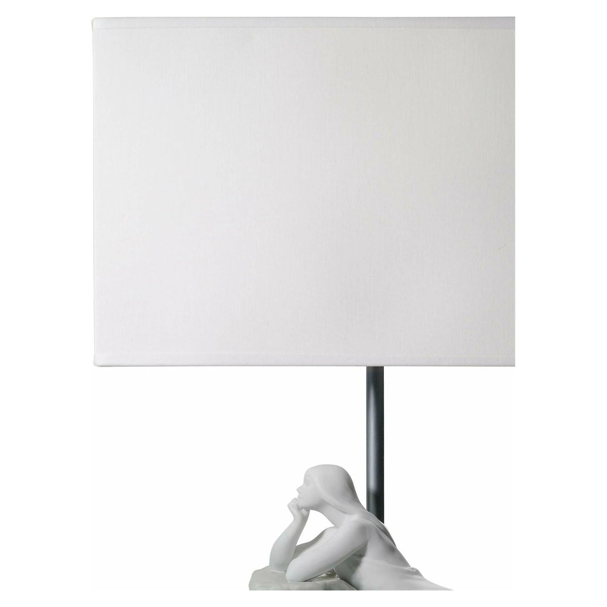 Lladro - Meditating Woman II Table Lamp - 01008554 | Montreal Lighting & Hardware