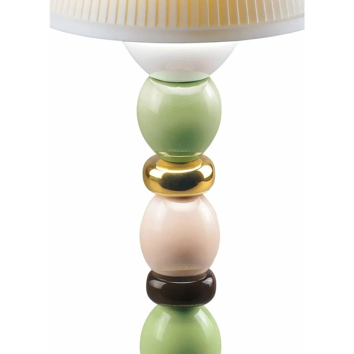 Lladro - Palm Firefly Golden Fall Table Lamp - 01023793 | Montreal Lighting & Hardware