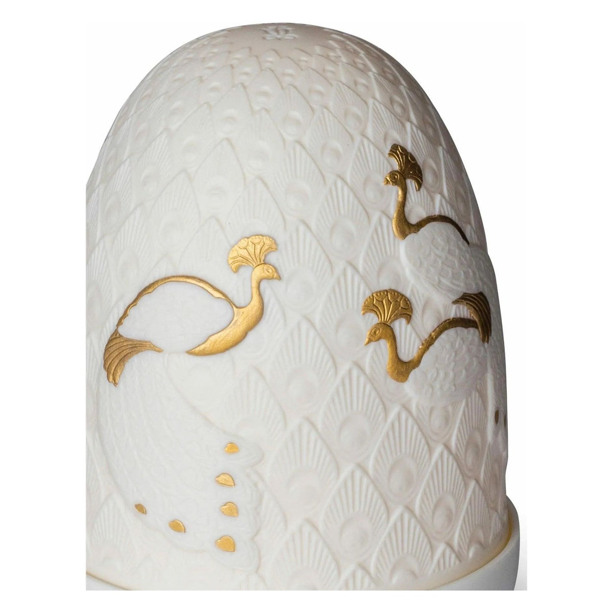 Lladro - Peacocks Dome Table Lamp - 01023971 | Montreal Lighting & Hardware