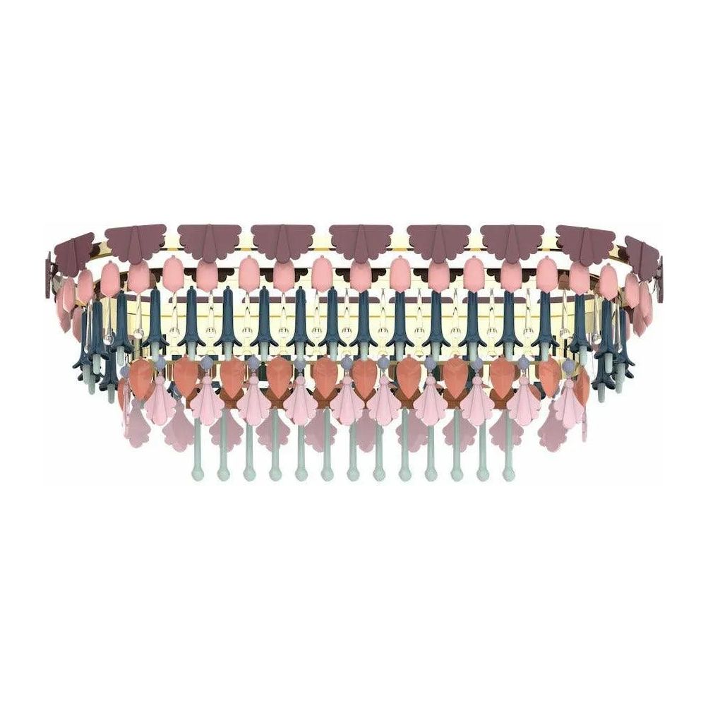 Lladro - Seasons Oval Chandelier - 01024204 | Montreal Lighting & Hardware