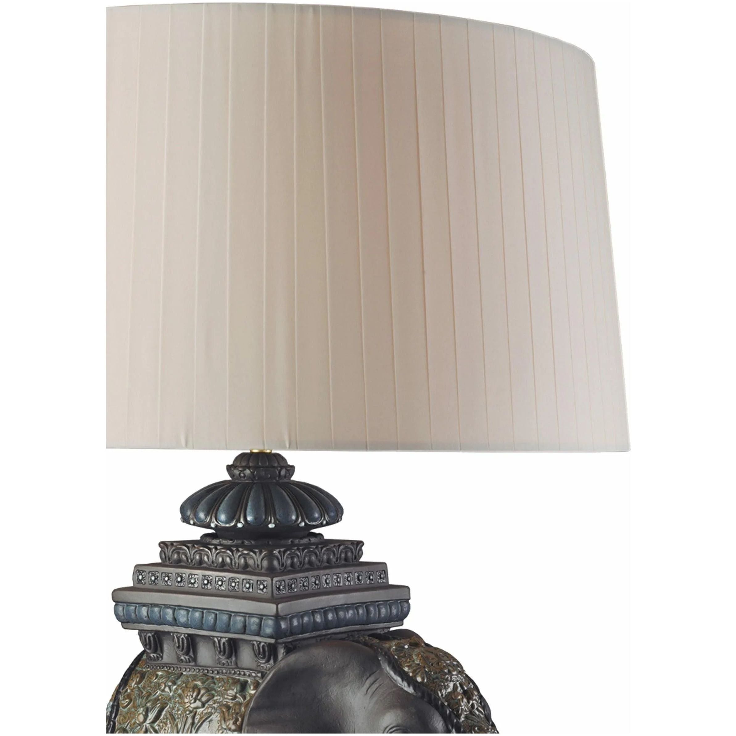 Lladro - Siamese Elephant Table Lamp - 01023090 | Montreal Lighting & Hardware