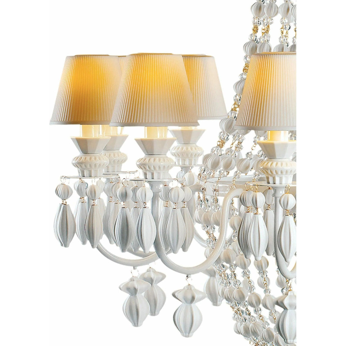 Lladro - Winter Palace 12 Lights Chandelier - 01023489 | Montreal Lighting & Hardware