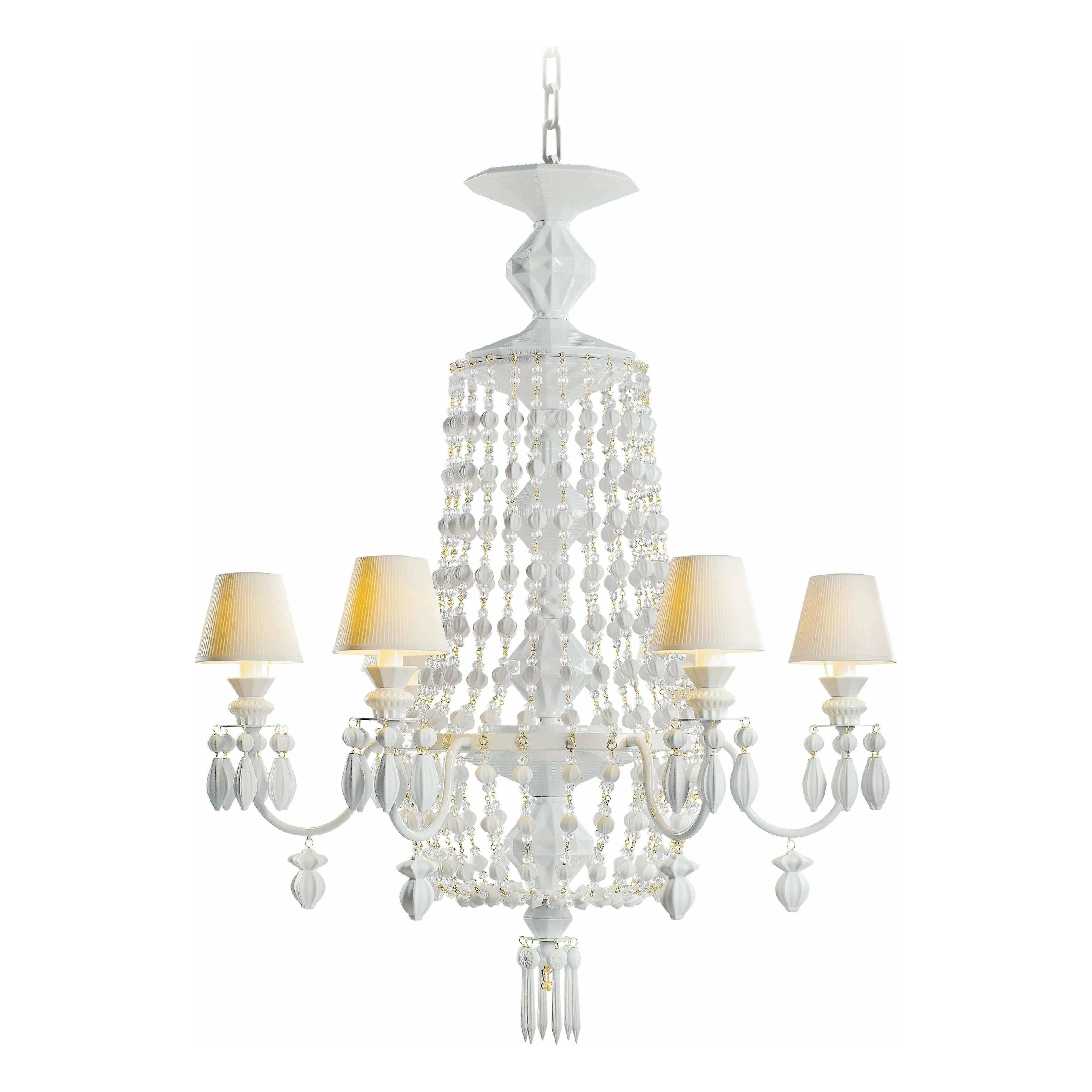 Lladro - Winter Palace 6 Lights Chandelier - 01023471 | Montreal Lighting & Hardware