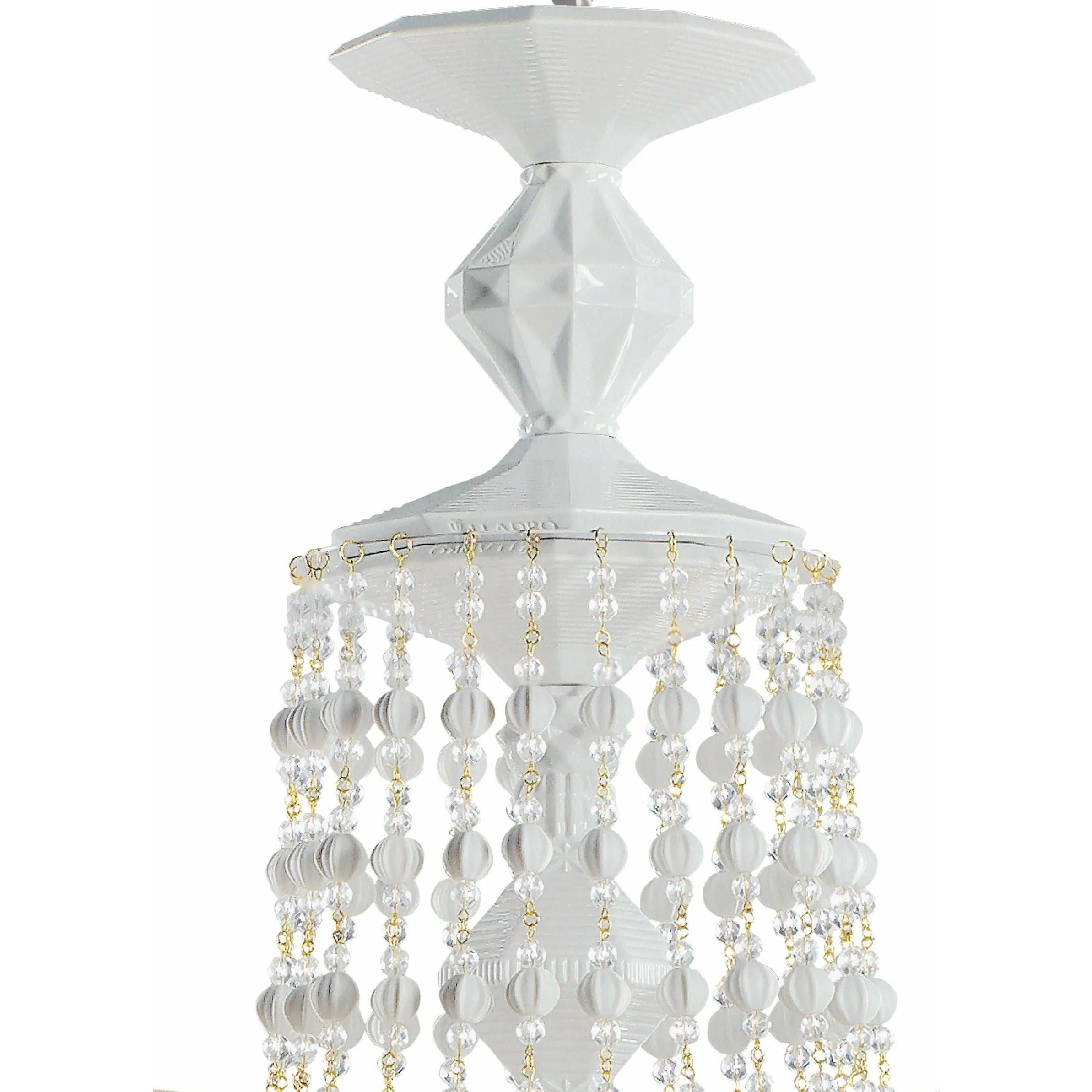 Lladro - Winter Palace 6 Lights Chandelier - 01023471 | Montreal Lighting & Hardware