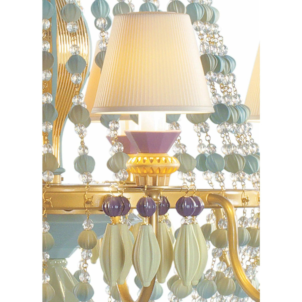 Lladro - Winter Palace Côte d'Azur 12 Lights Chandelier - 01023525 | Montreal Lighting & Hardware